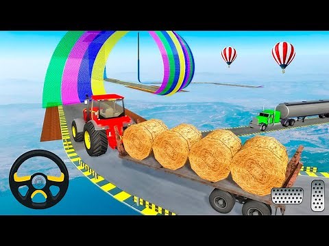 Tractor Game Stunt Racing - Tractor Driving Games For Android Android GamePlay Milinon Games