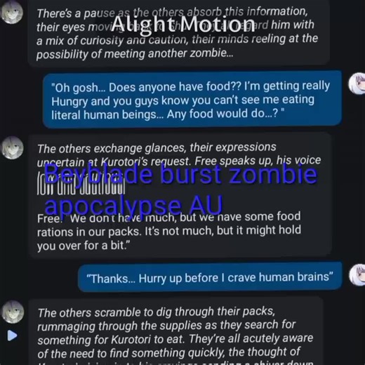 Beyblade Zombie Apocalypse Characters & Edits