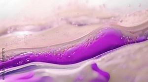 A diagram depicting the flow of sebum from sebaceous glands onto the skins surface forming a protective layer.