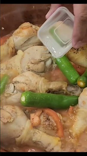 🔥El más Delicioso Pollo Guisado Con Papas Riquisimo!!-El sabor latino #biensabroso #recetas