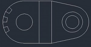 AUTOCAD 3D入門機械繪圖(如何將2D圖轉成3D圖)