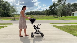 Amazon.com : Travel Stroller for Airplane Ultra Compact Umbrella Stroller One-Handed Folding Design Overhead Friendly Lightweight Aluminum Alloy Frame : Baby