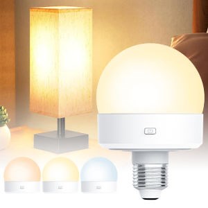 [Hot Item] USB Rechargeable Light Bulb Emergency LED E27 Bulb Lamp Megnetic Wall Lamp with RGB Remote Control