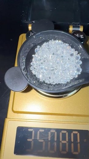 CAN YOU BELIEVE HOW BEAUTIFUL THESE 35 CARATS OF VVS F COLOR NATURAL DIAMONDS LOOK! #fyp