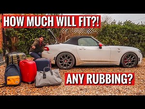 The Ultimate Practicality Test | Abarth 124 Spider *Will It Fit?!*
