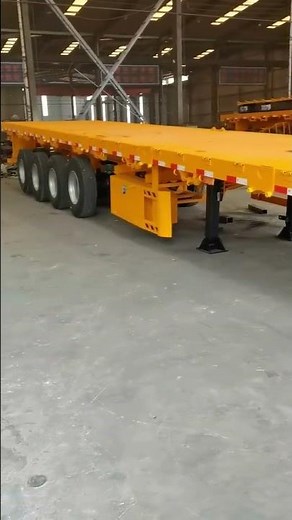 Flatbed Semi Trailer — Strong. Reliable. Built to Last