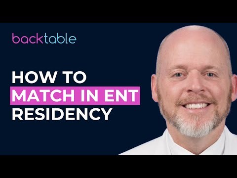 Navigating the ENT Residency Match Process w/ Dr. Johnathan McGinn | BackTable ENT Ep. 215