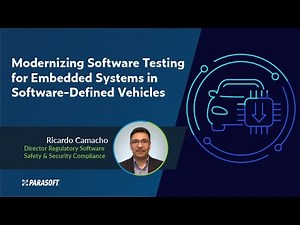 Modernizing Software Testing for Embedded Systems in SDVs