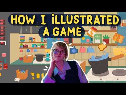 playing the Demo of the game I illustrated