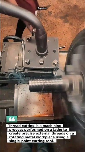 Precision Thread Cutting on a Metal Lathe #Machining #Metalworking #Engineering