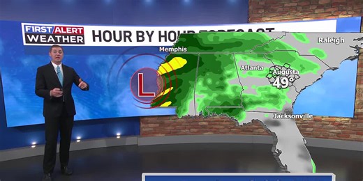 Riley's 6pm Forecast, tracking weekend rain!