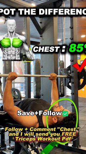 How to Grow Chest Fast with Barbell Press | Best Chest Workout #shorts #workouttips