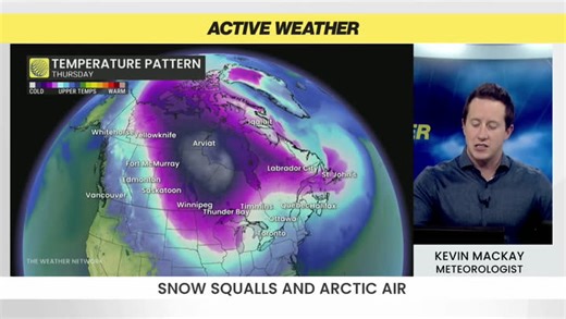 20 cm and -20° on the way to southern Ontario