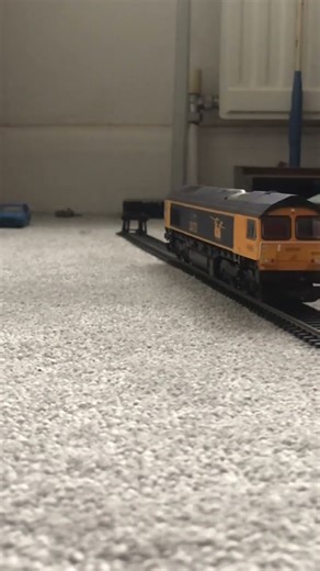 Running my hornby class 66 for the first time! #class66 #train