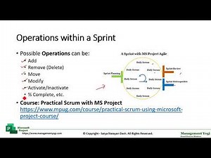 MANAGEMENT YOGI: MASTERING MS PROJECT AGILE: Agile on the Fly! Master real-time Sprint Operations(1)
