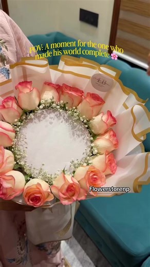 Burn away bouquet 🌸 . When the flames fade, the real message blooms 💌💐 . 💌DM us to create your own magical burn-away bouquet #burnawaybouquet #mangalore #flowers #love #gif