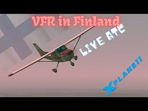 X plane 11 VFR flight full ATC!
