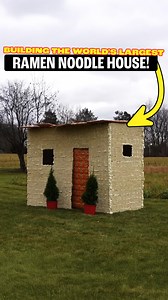 303K views · 3.4K reactions | Built a House Out of Ramen Noodles!  | Connor TV | Facebook