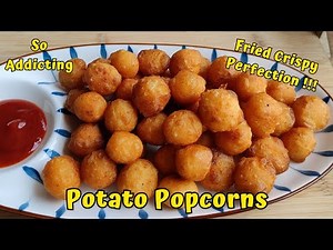 😃 Potato Popcorn Recipe | Aloo Popcorn Recipe | Tea time snacks #potatosnacks