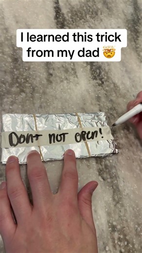 I learned this trick from my dad! Nothing works better