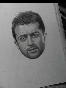 # South hero surya pencil portrait ...