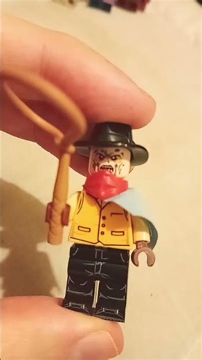 LEGO horror figure mix up a nightmare on elm street Freddy Krueger marvel Spider-Man web slinger