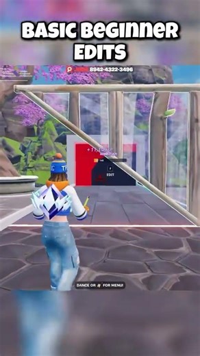 Basic Beginner Edits to Learn | #fortnite #basic #beginner #edits #learn