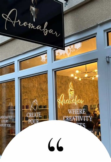 An experience worth remembering ✨ Reviews like this remind us why Aromabar was created. We offer more than candles, but an elevated #AromaBar #LuxuryCandles #SipScentCelebrate #CandleMakingExperience #columbia