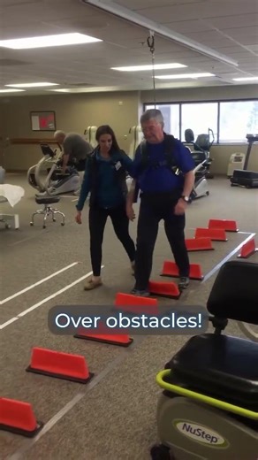 The Solo Step Overhead Track System is a versatile tool for therapy! #solostep