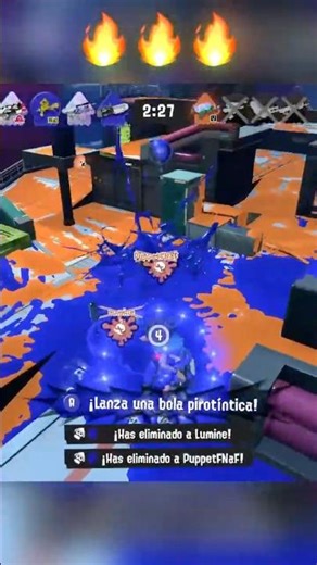 NADIE se salva 😈 4 splats seguidos en Splatfest | Splatoon 3
