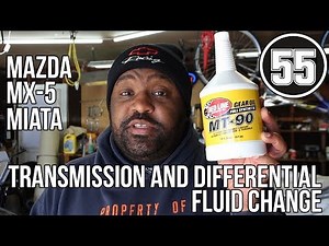 Miata MX-5 Transmission and Rear Differential Fluid Change