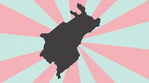 Download map of merida in venezuela with rotating background for free