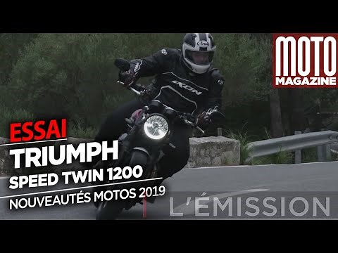 Triumph Speed Twin 2019 - A very sporty retro