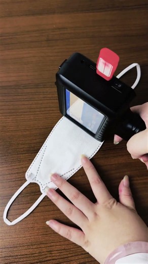 Handheld Inkjet Printer Logo Printing on Clothes and Socks