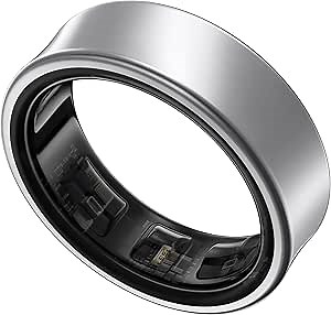 SAMSUNG Galaxy Ring, AI Smart Ring, Size First w/Sizing Kit, No App Subscription, Fitness Monitor, Sleep Tracker, Up to 7-Day Battery, Size 15, Titanium Silver [US Version, 1Yr Manufacturer Warranty]