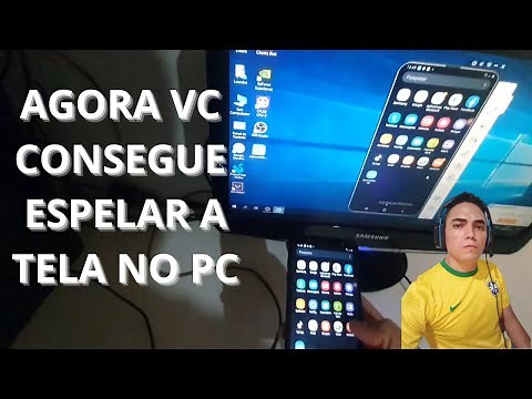 Como Espelhar Tela do celular no PC ApowerMirror