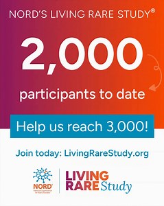 🚨 We’ve hit 2,000 participants—but we’re not stopping there. We need YOU to help us reach 3,000! 🚨 If you or a loved one is living with a rare or undiagnosed disease, your voice matters. Join today: https://livingrarestudy.org/ Every experience we collect through the Living Rare Study advances research, drives advocacy, and shapes a better future for the rare disease community. | National Organization for Rare Disorders, Inc. (NORD)