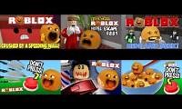 Mix of 6 videos from youtube : 6 Annoying Orange Plays Roblox