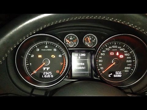 Audi TT - Reset Service Oil Light