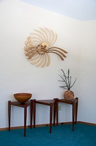 Kinetic Sculpture by David C. Roy - All Sculptures | Wood That Works | Kinetic Art - Sky Dance
