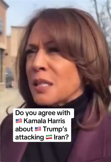 Kamala Harris Criticizes Trump's Military Actions in Iran