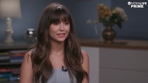 “I got to have tattoos!” Nina Dobrev tells Phil Lipof how much fun it was to film #TheOutlawsMovie. | ABC News Live