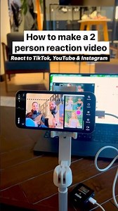 Two person reaction video setup with iPhone and Detail app | Film a 2 person reaction video