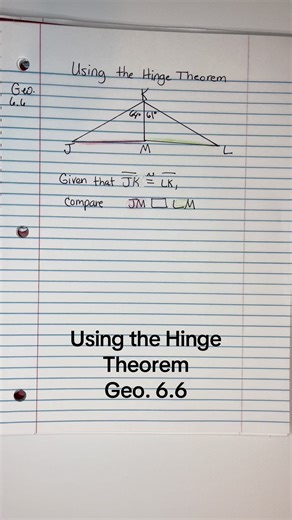 #Hingetheorem #triangles #geometry