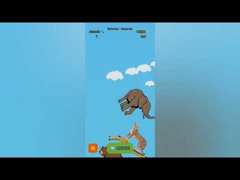 Animal Stack calming physics game 🎮 #games 