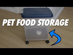 IRIS USA Airtight Dog Food Storage Container Review