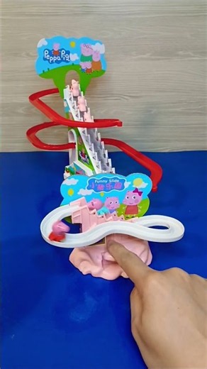 very unique peppa pig fun slide