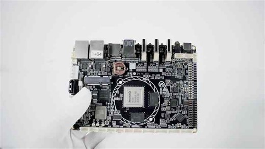 Rockchip RK3588 Octa-Core Android Development Board for Control Panels POS Machines LAN Connection Embedded Support