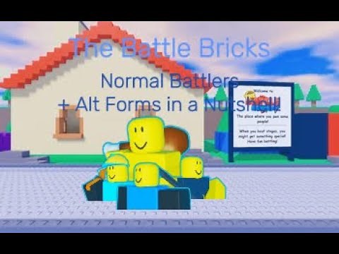 TBB: Every Normal Battler (And their Alt Forms) in a nutshell!