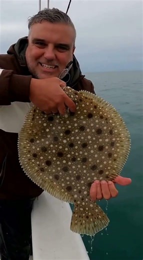 Turbot fishing Black Sea live Goby bait extreme ocean bottom fish